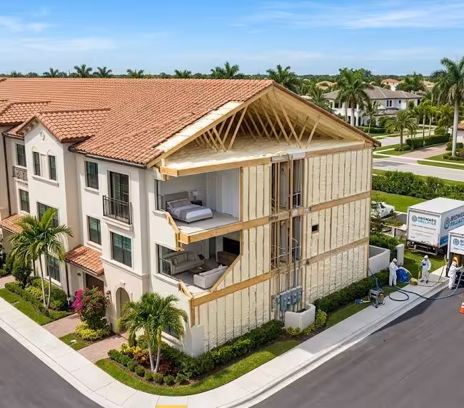 hoa community spray foam insulation project south florida 1