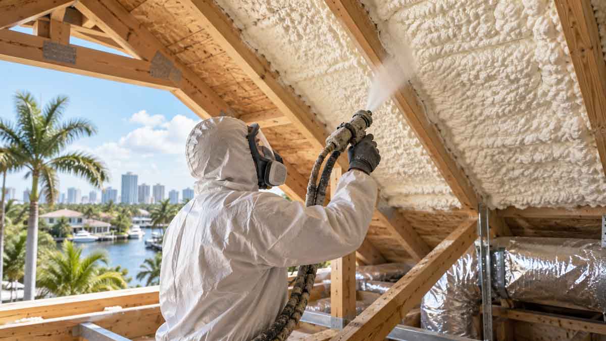 How Spray Foam Prevents Coastal Salt Damage In Fort Lauderdale